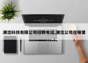 潮流科技有限公司招聘电话,潮流公司在哪里